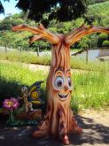 escultura em isopor e fibra de vidro