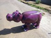 escultura em isopor fibrado