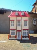 casa bonecas em mdf